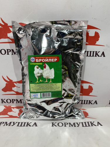 БМВД Бройлер Супер-меню Веткорм ( 900 гр/уп ) 1  шт