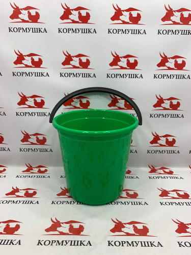 Ведро пластиковое 10 литров 1шт**