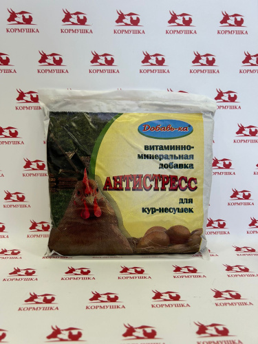 Премикс "ДОБАВЬ-КА" ВМК для кур несушек "Антистресс" (500гр/уп) 1шт.