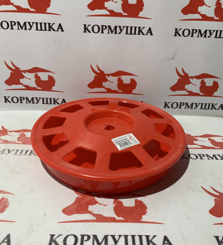 Поилка под банку 260мм красная 1шт