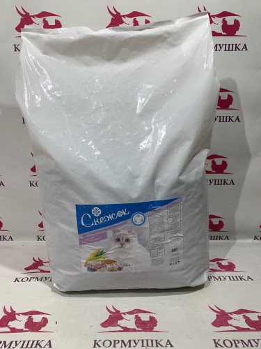 СНЕЖОК сухой корм для стерилизованных котов и кошек курица, индейка (10кг/м) 1кг.