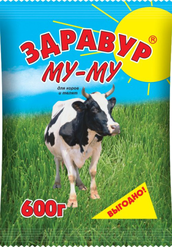 Премикс Здравур Му-Му ( 600 гр/уп ) 1 шт *