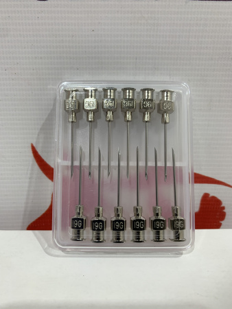 Игла 1,0х25 крепление Луер (12 шт/уп ) 1 шт**