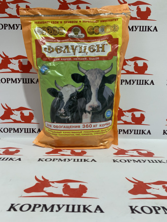 Фелуцен К1-2 для коров, быков, нетелей (гранулы, уп.3 кг ) 1 шт.