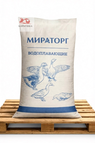 Мираторг Водоплавающие Рост-Финиш (31 - 60 дней) (25 кг/м) 1 кг.