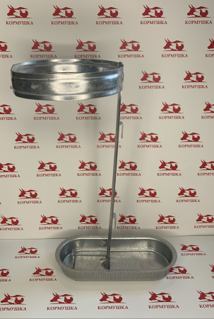 Поилка под бутылку оцинкованная сталь 1 шт**