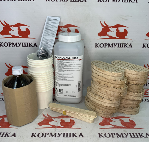 Набор для лечения копыт TexnoBase 8000 ( 14 колодок ) *