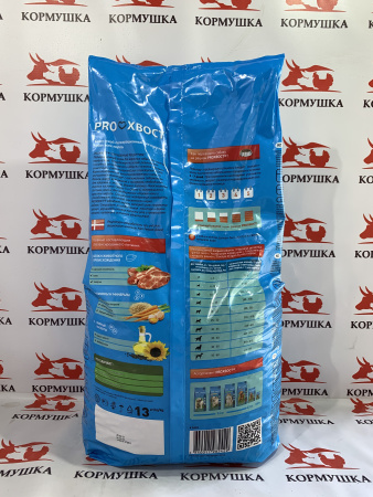 ПРОХВОСТ корм для взрослых собак мясное ассорти (13 кг/м) 1кг.