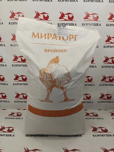 Мираторг Бройлер Старт ПК-5-0 (0 - 7 дней) (25 кг/м) 1 кг.