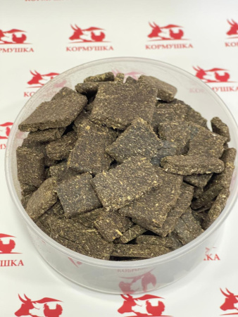 Жмых подсолнечный гранулированный ГОСТ (протеин 36-39%) (30 кг/м) 1кг.