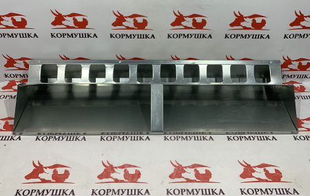 Кормушка куриная ЭКОНОМКА СТАНДАРТ 80 см (без крышки,на клетку) 1 шт**