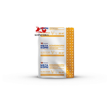 Мегакорм Перепела Старт ( 0 - 4 недель) (25 кг/м) 1кг.